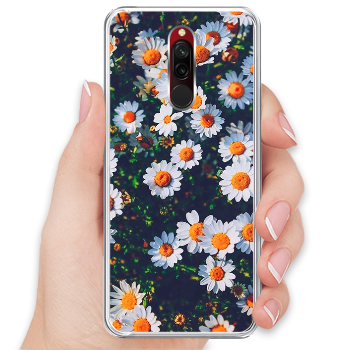 Ốp lưng dẻo cho điện thoại Xiaomi Redmi 8 - 0038 CUCHOAMI02 - Hàng Chính Hãng
