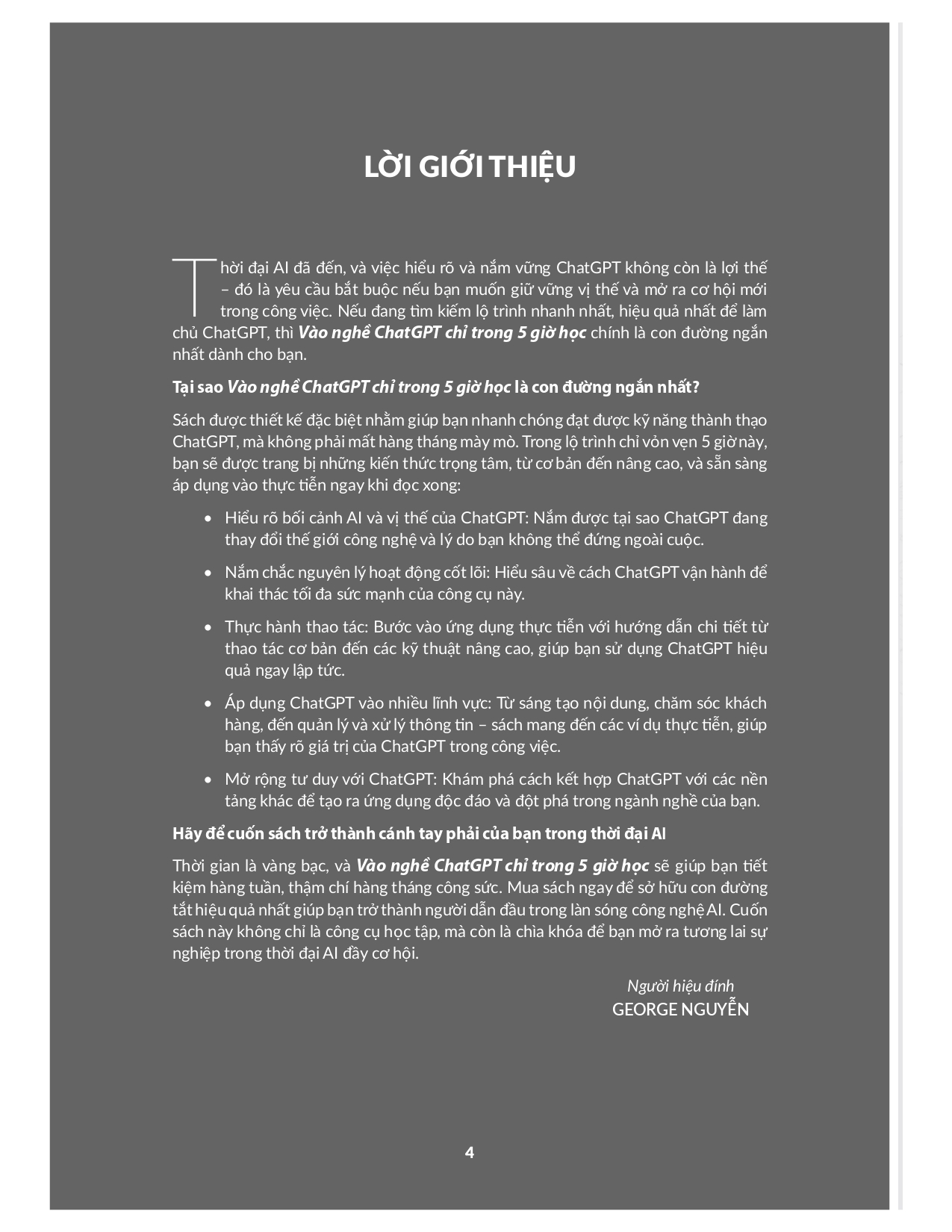 Kiếm Tiền Cùng ChatGPT - Vào Nghề ChatGPT Chỉ Trong 5 Giờ Học - Vanlangbooks