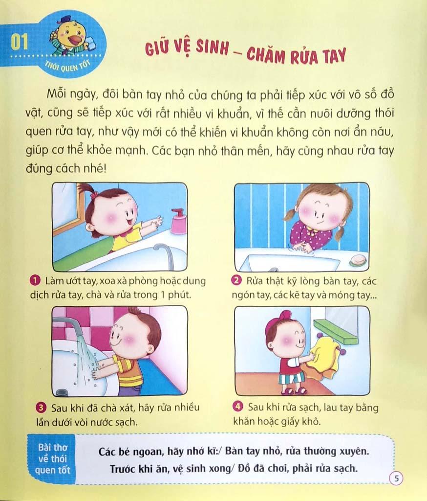 50 Thói Quen Tốt Cần Dạy Trẻ
