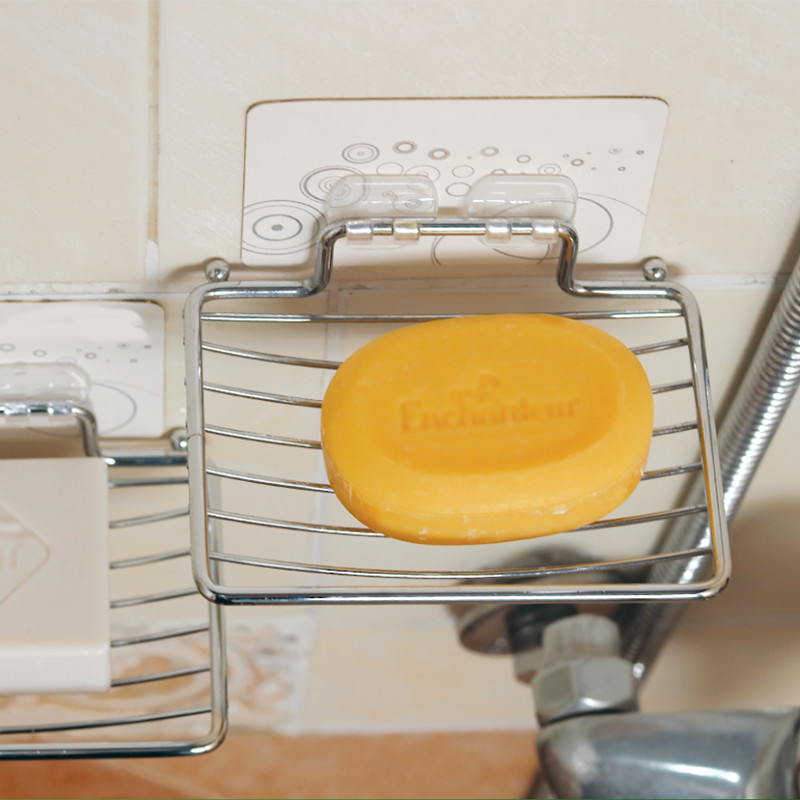 Khay xà bông gắn tường dán hít