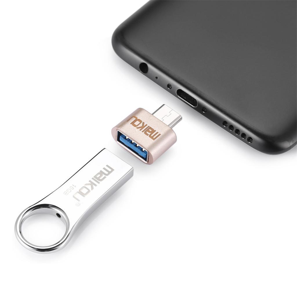 Micro USB 2.0 OTG Adapter On The Go Converter for  /   Phone