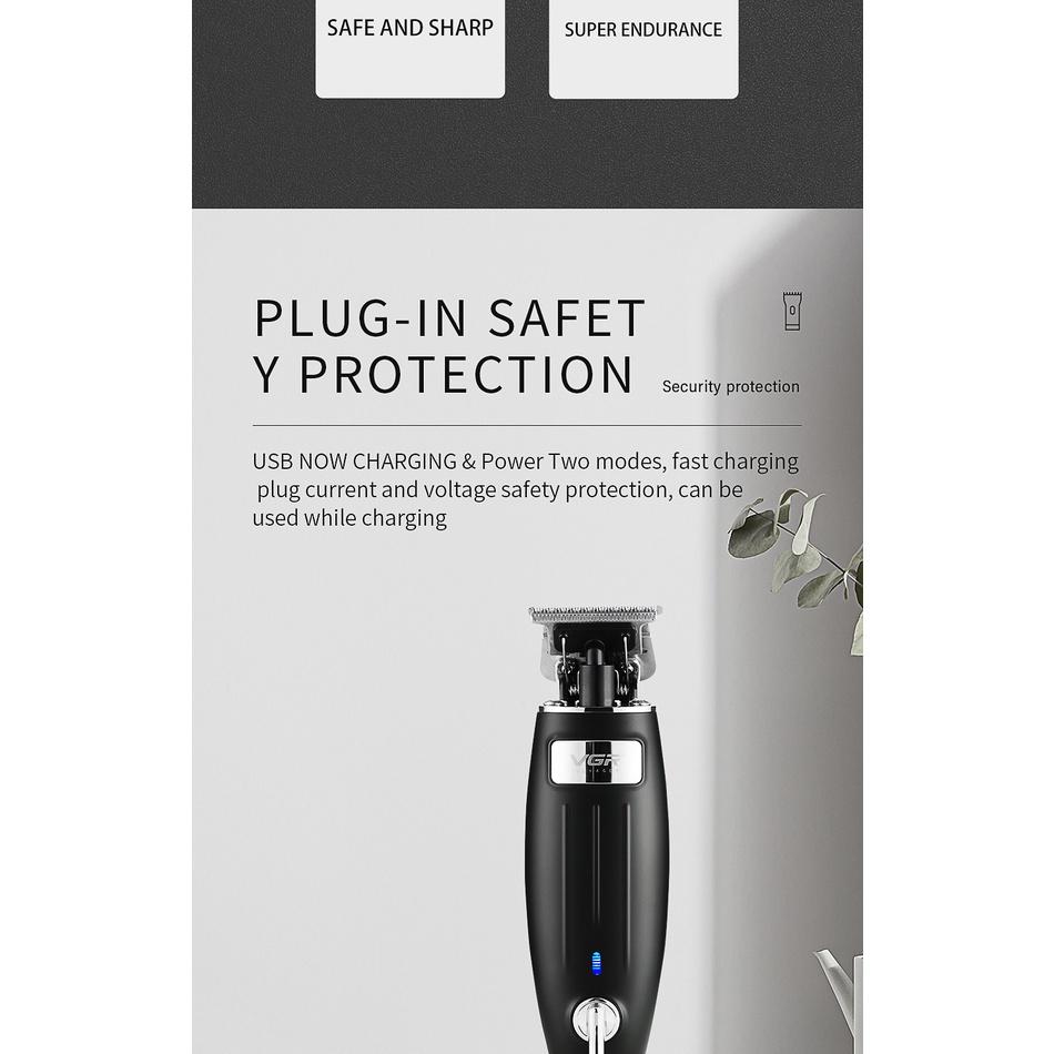 VGR Electric Shaver Hair Clipper Oil Head Rechargeable Hair Clipper Bald Hair Clipper V-192