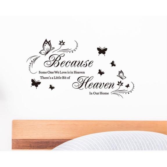 Decal trang trí tường - Decal chữ tiếng anh hay