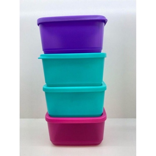 Bộ Hộp Bảo Quản Thực Phẩm Small Square Round 4 Hộp - Tupperware