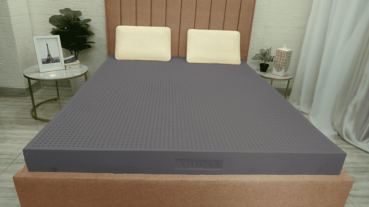 Đệm Cao Su Than Hoạt Tính Aroma Mattress Độ Đàn Hồi Cao Thoáng Khi Giúp Ngủ Ngon Giấc Hơn