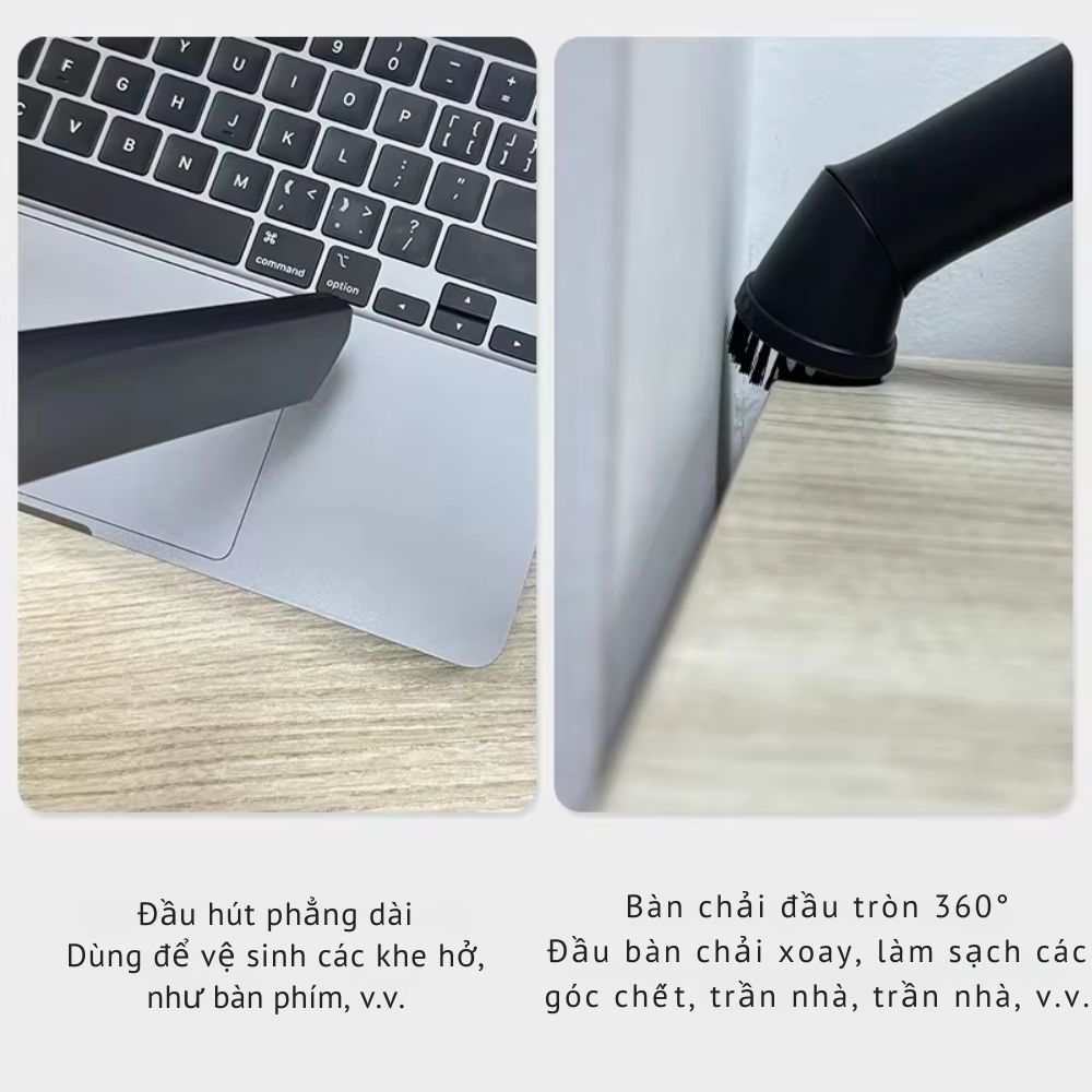 Máy Hút Bụi Cầm Tay Kachi MK439 – Lực Hút Mạnh 15.000Pa, Gọn Nhẹ, Hiệu Quả Tối Ưu - hàng chính hãng