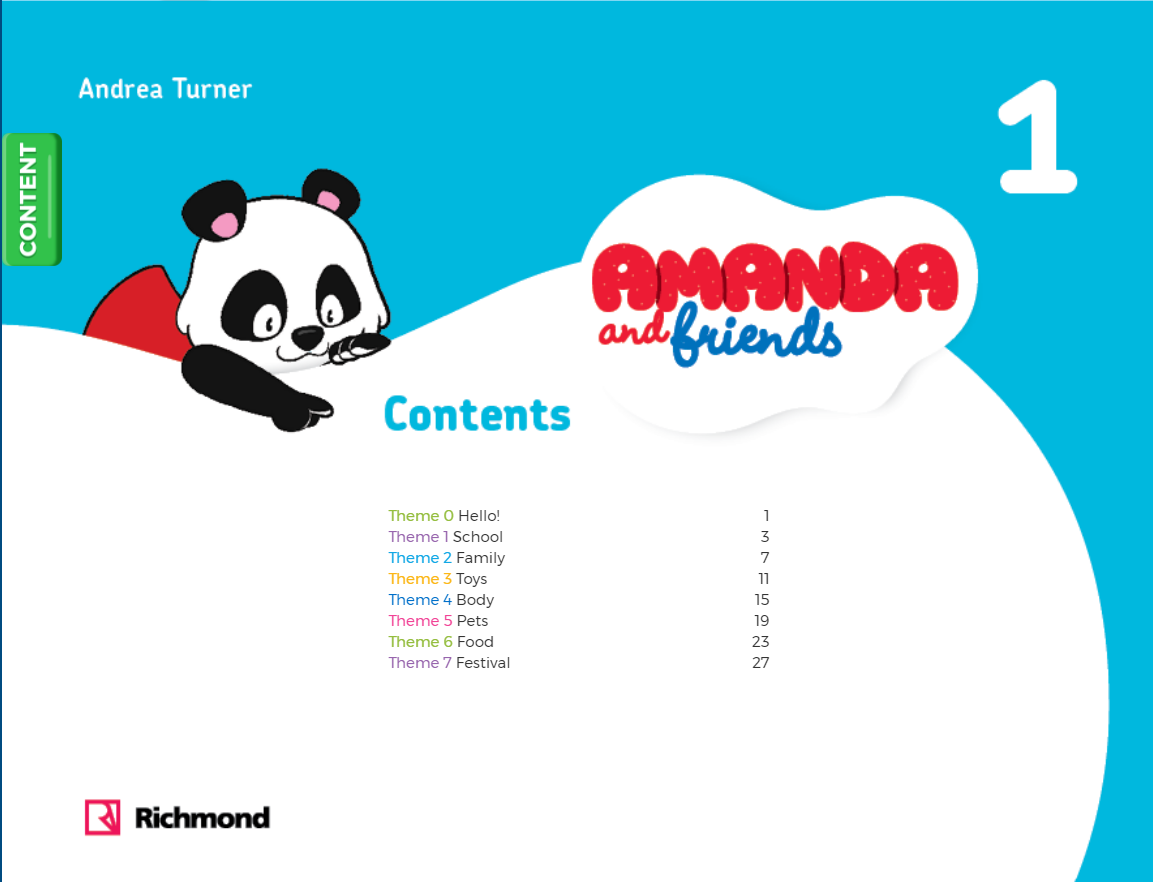 New Amanda & Friends 1 - Ứng dụng phần mềm tương tác sách học sinh