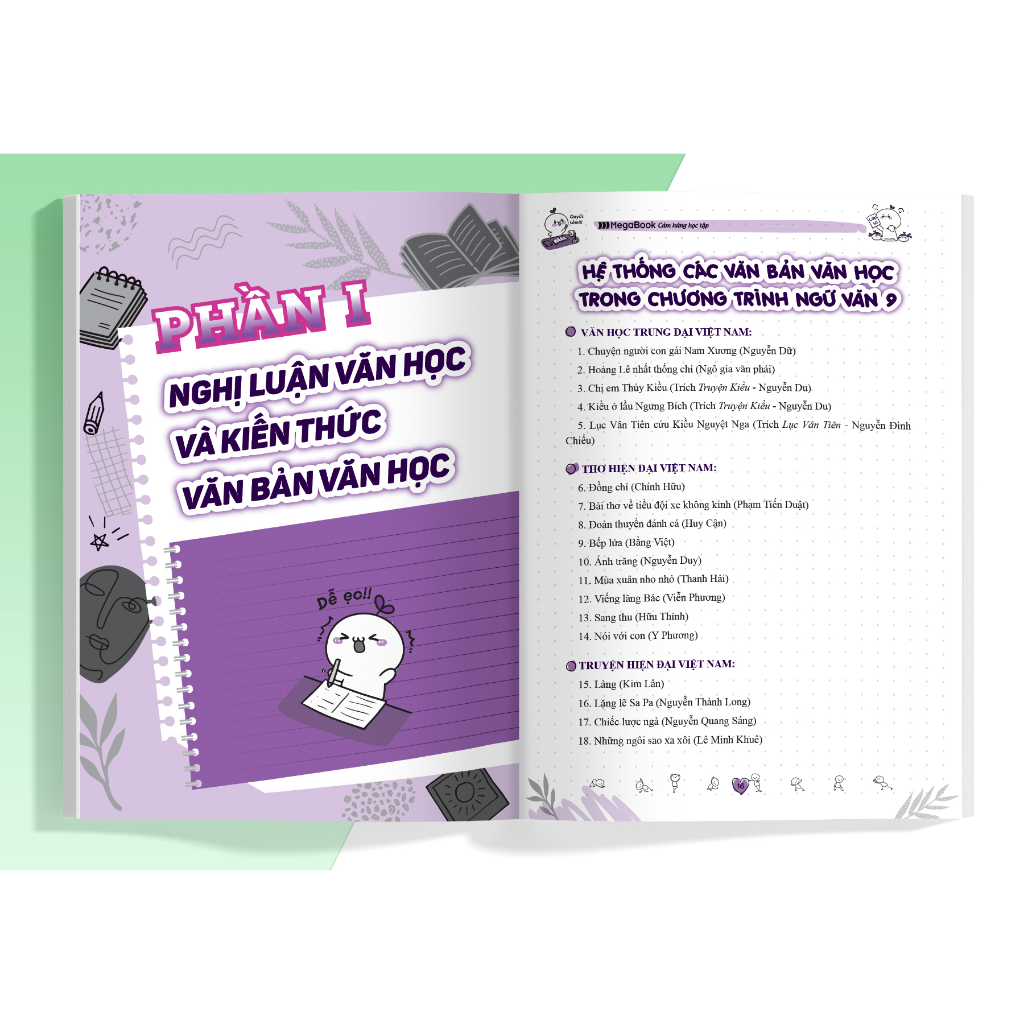 Sách Sổ tay Luyện thi vào lớp 10 môn Ngữ Văn - MGB