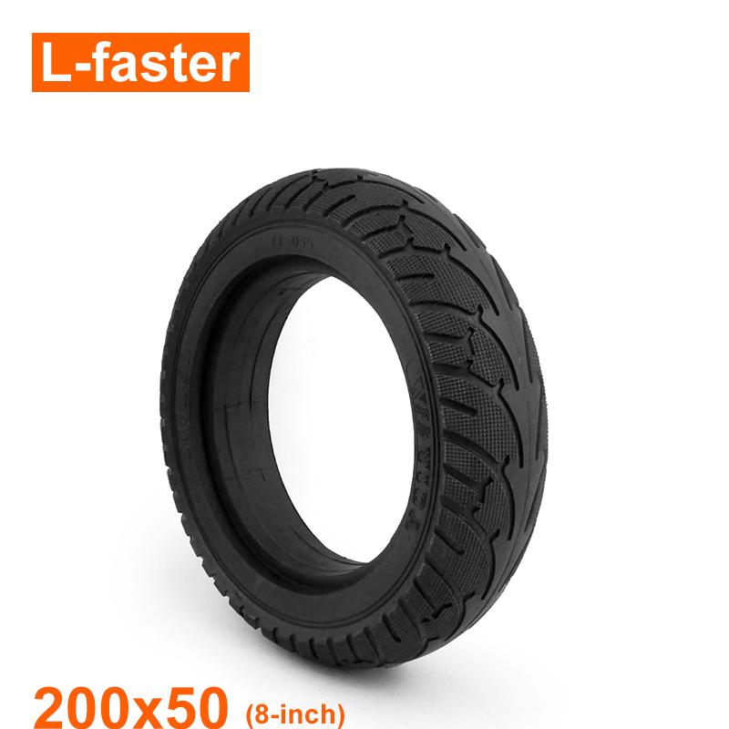 Thay thế bánh xe động cơ 8 inch lốp không khí 200x50 lốp không khí chứa khí cho động cơ trung tâm không chổi than.