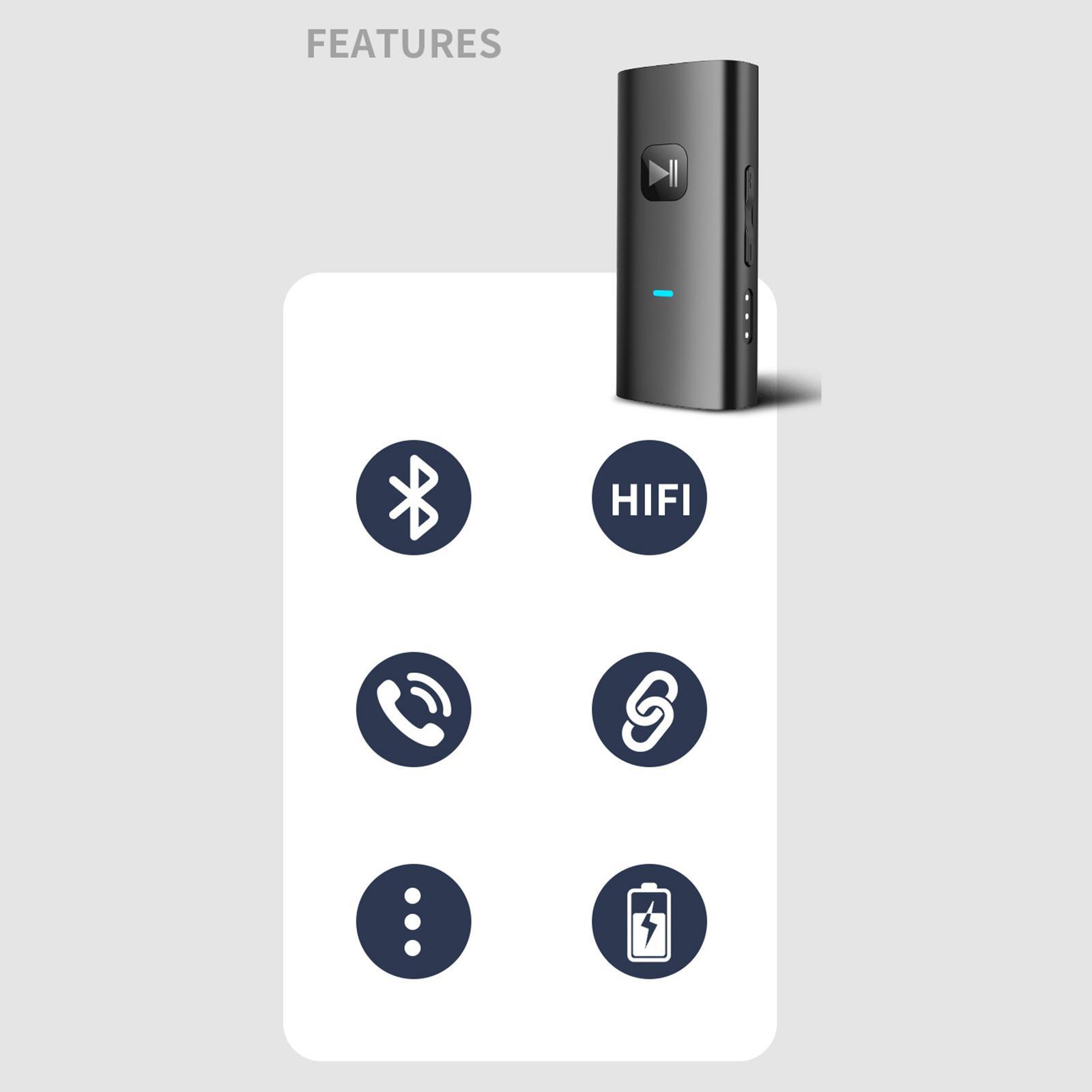 Receiver for Headphones Support TF Card