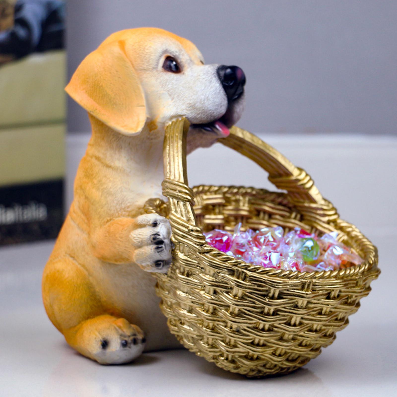 Dog Storage Ornament Decoration Crafts Entrance Key Holder