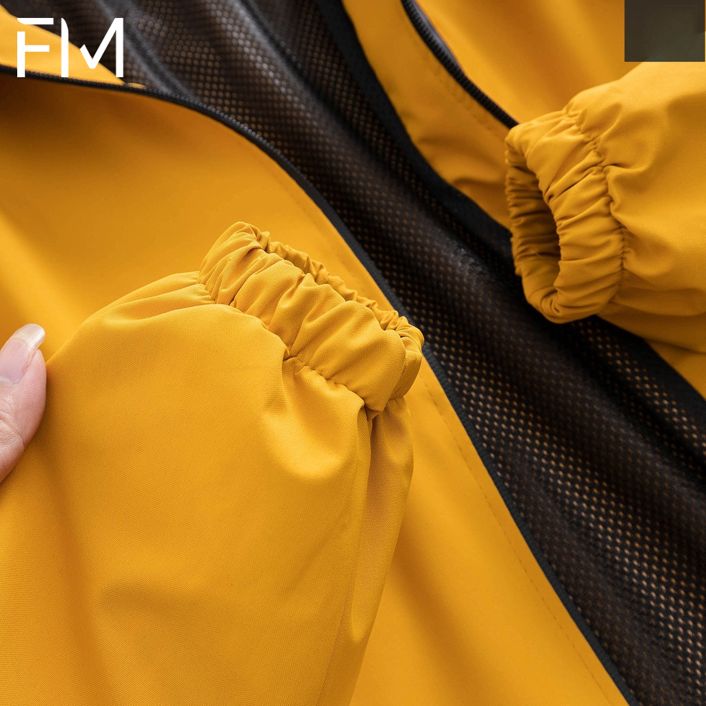 Áo khoác dù chống nắng nam, có 3 ngăn túi khóa kéo nón có thể tách rời tiện lợi - FORMENSHOP - FMTHT050