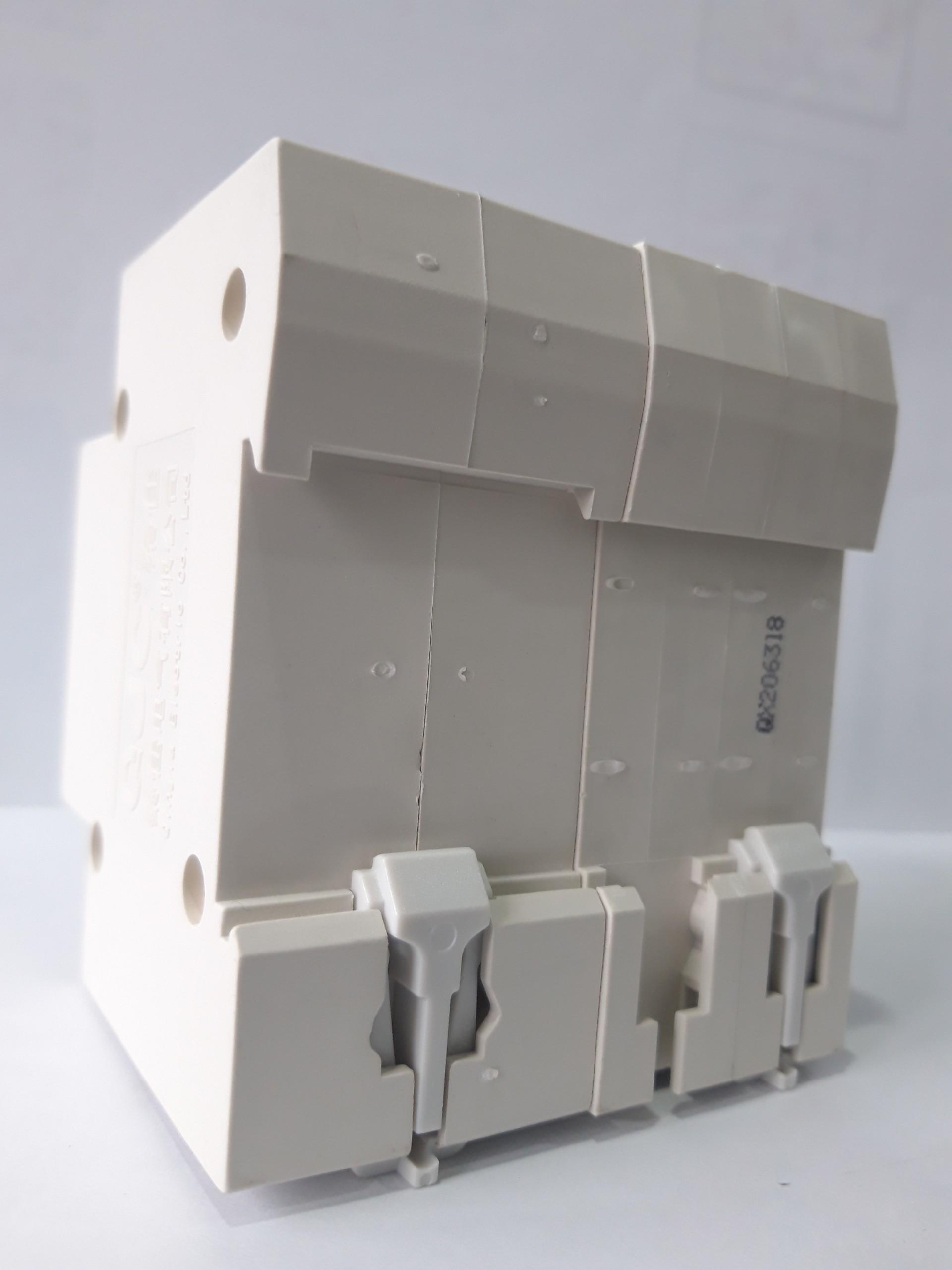 Công tắc hẹn giờ tắt đếm ngược công suất lớn 32A 63A QJC tối đa 60 phút núm điều chỉnh xanh aptomat hẹn giờ
