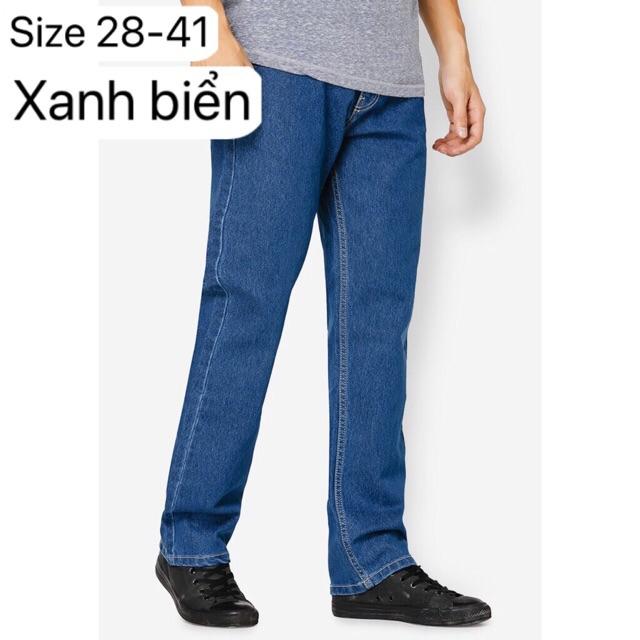 Quần jean nam ống suông Bigsize QN5011