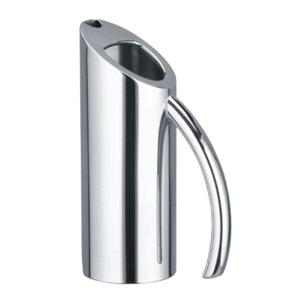 Water Pitcher Jug Carafe Stainless Steel 1 Litres With Ice Guard Home