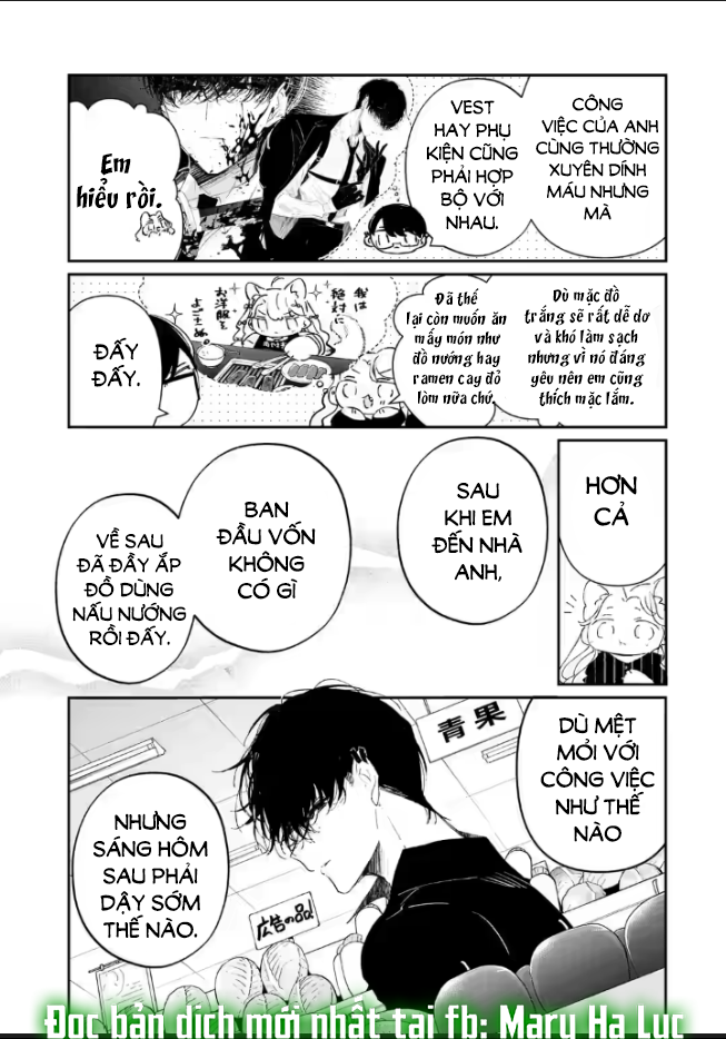 anh chàng sát thủ nguy hiểm lại rất ngọt ngào - chàng sát thủ và nàng lọ lem chapter 11.2 12