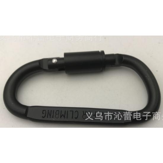 Khóa treo Carabiner hợp kim nhôm chất lượng cao hình chữ D đa chức năng