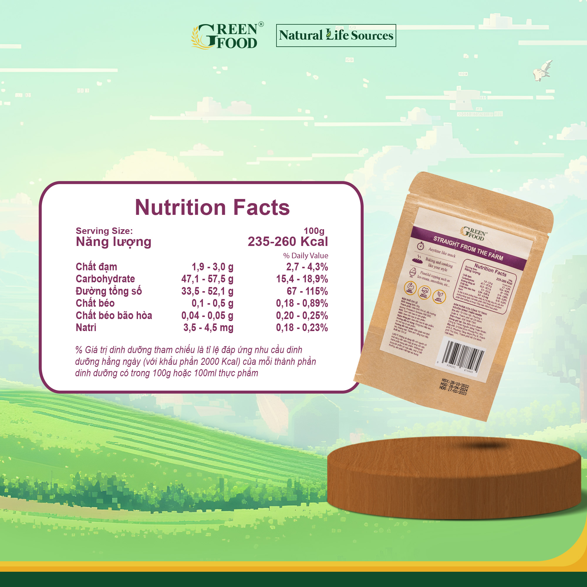 Mận khô tự nhiên Just Snack không hạt | Túi giấy 50g - nhập khẩu trực tiếp từ Chile