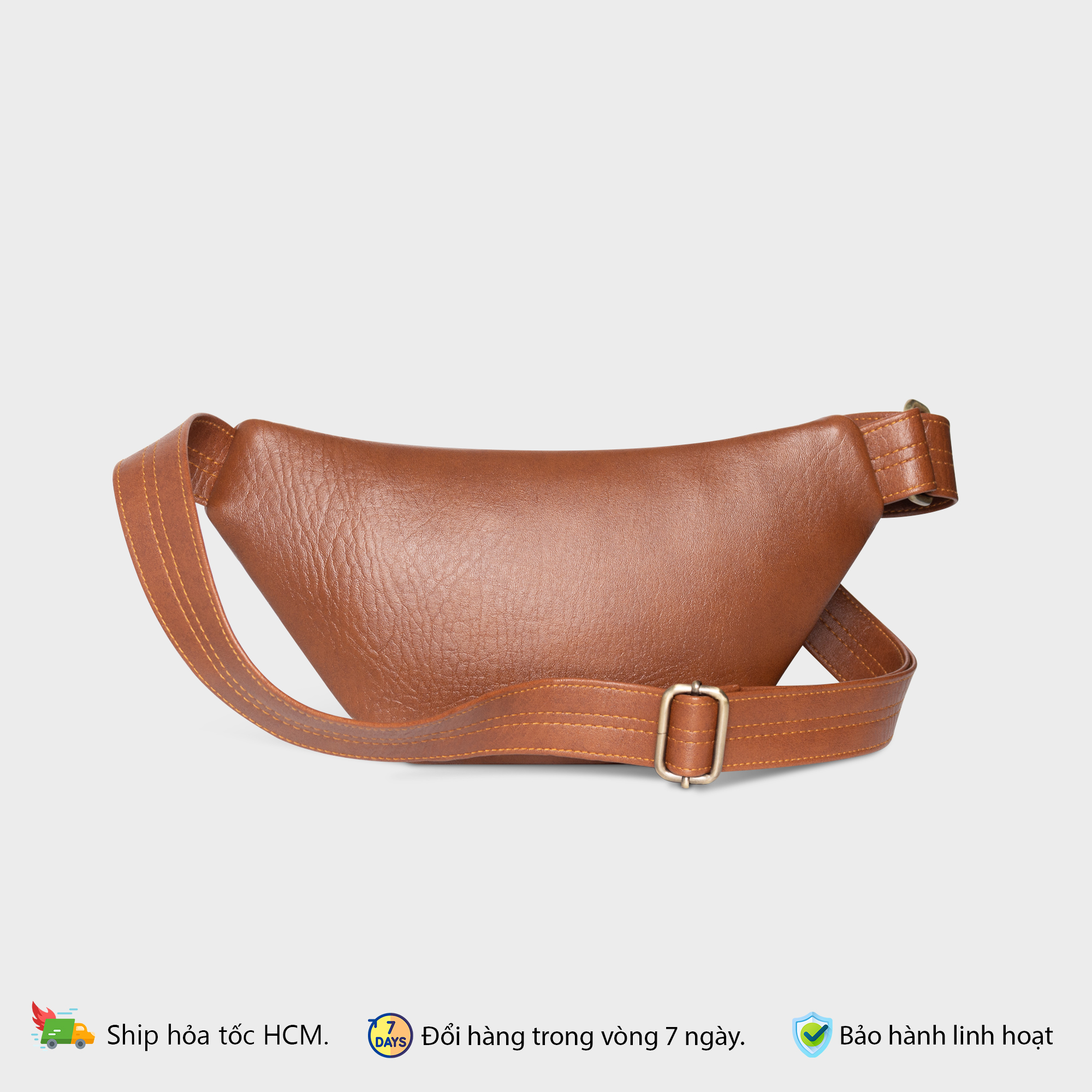 Túi đeo chéo bao tử thời trang unisex FADODA FDC8