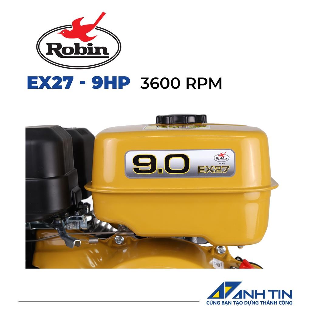 Động cơ nổ Robin EX27 | Công suất 9HP | Động cơ OHC 4 thì, 1 xy lanh | Bảo hành 15 tháng
