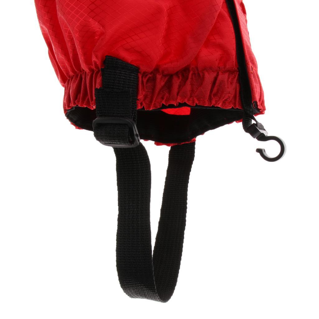 2 Pairs Outdoor Waterproof Walking Gaiters Snow Boots Cover