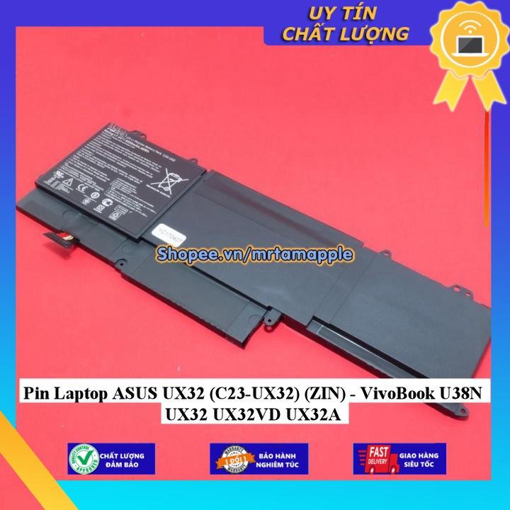 Pin dùng cho Laptop ASUS UX32 (C23-UX32) VivoBook U38N UX32 UX32VD UX32A - Hàng Nhập Khẩu New Seal