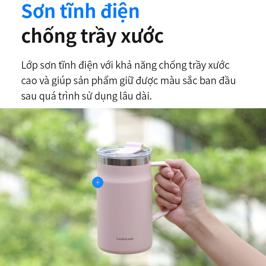 Ca nước giữ nhiệt LocknLock Metro Table Mug 600ml - LHC4282