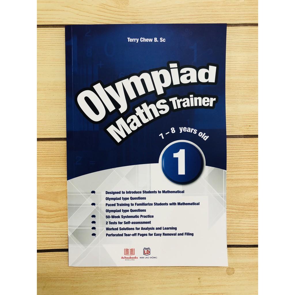 Sách: Olympiad Maths Trainer 1 - Toán cho trẻ 7- 8 tuổi