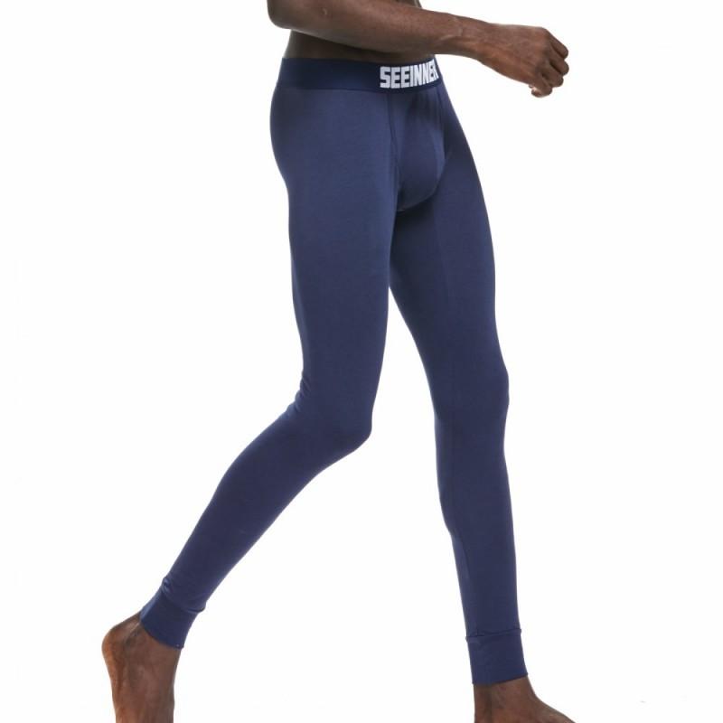 Thời trang Nam Dài Johns Cotton Cơ Bản quần legging Quần Lót Sinh Nhiệt Homme Cueca Thân Người Đồng Tính Nam Nhiệt Dài Johns Quần Lót