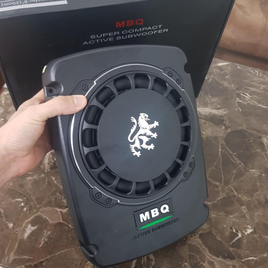 Loa SUB siêu trầm đặt gầm ghế ô tô MBQ Sư Tử MB-8RL - Công suất tối đa: 240W - Hàng Nhập Khẩu