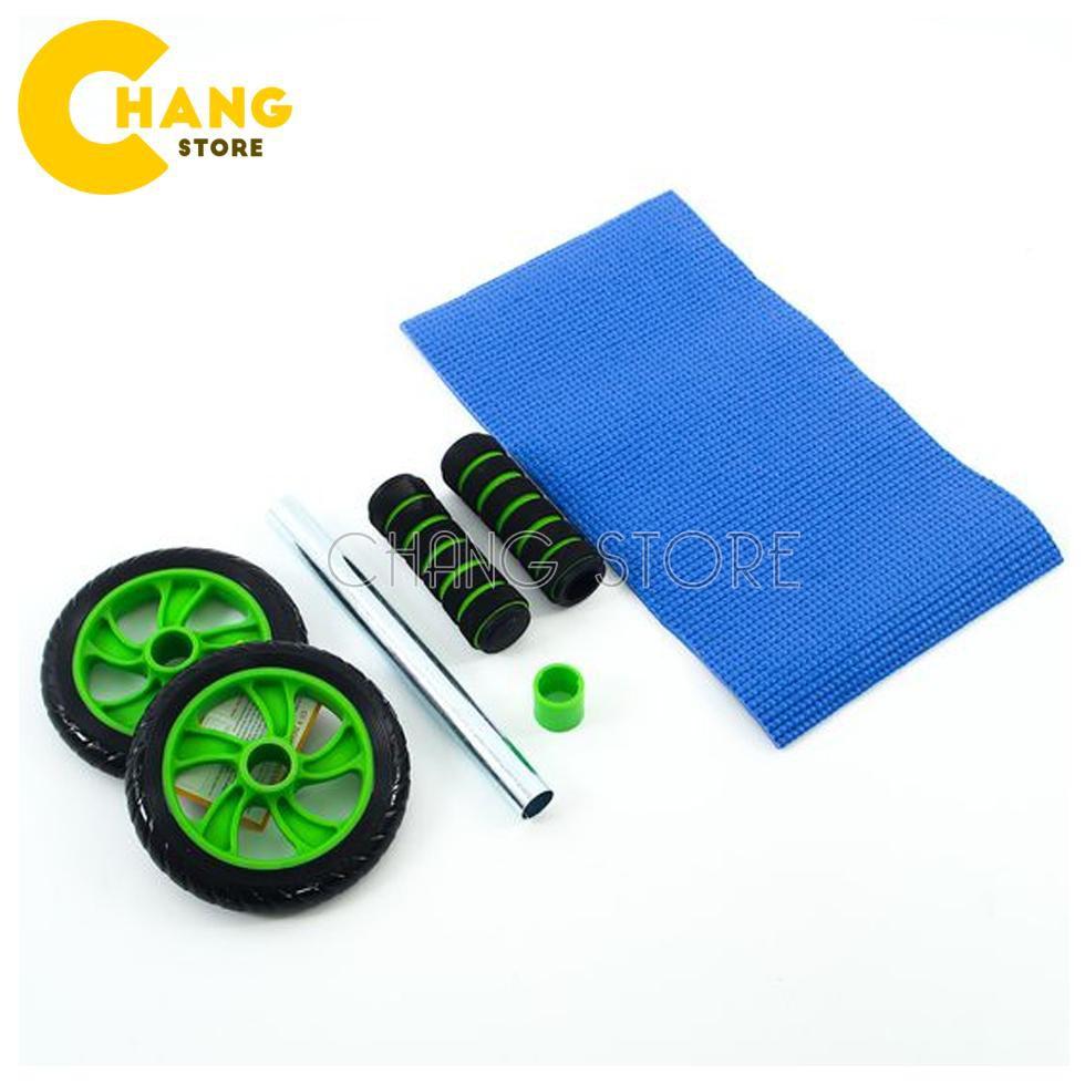 Con Lăn Tập Cơ Bụng AB + Tặng Thảm Quỳ Đầu Gối Khi Tập