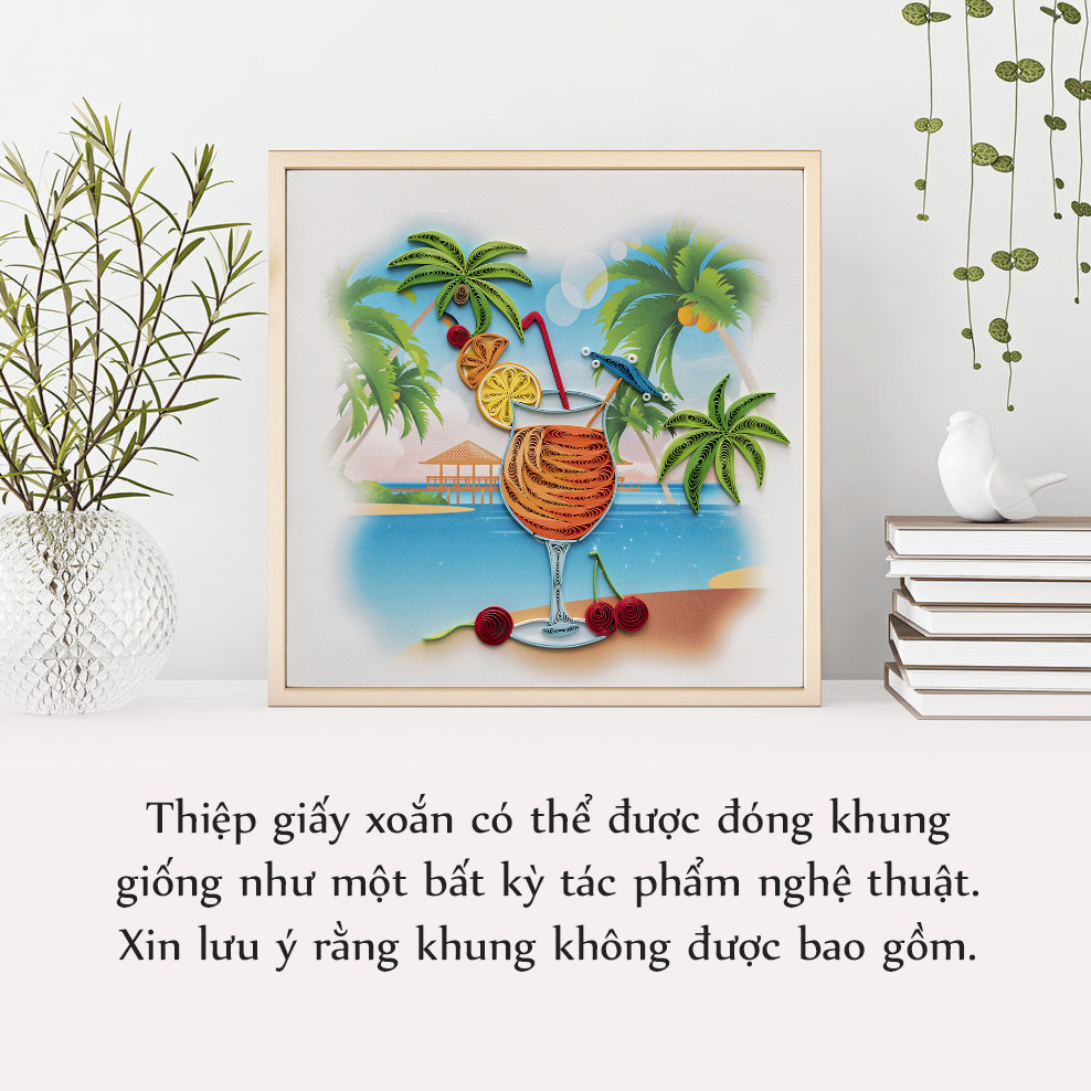 Thiệp Giấy Xoắn Sinh Nhật - CNBD1515.