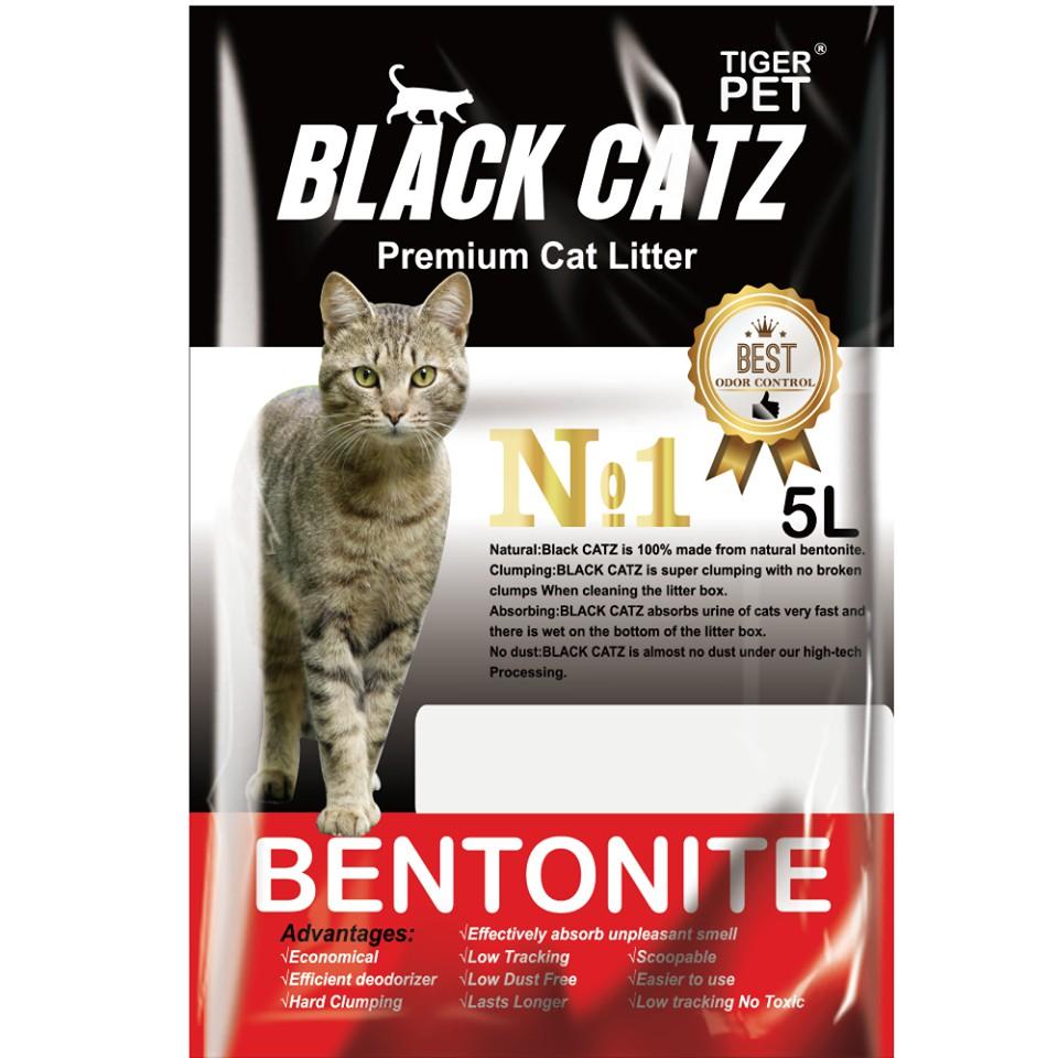 CÁT VỆ SINH CHO MÈO Cát black 5 lít