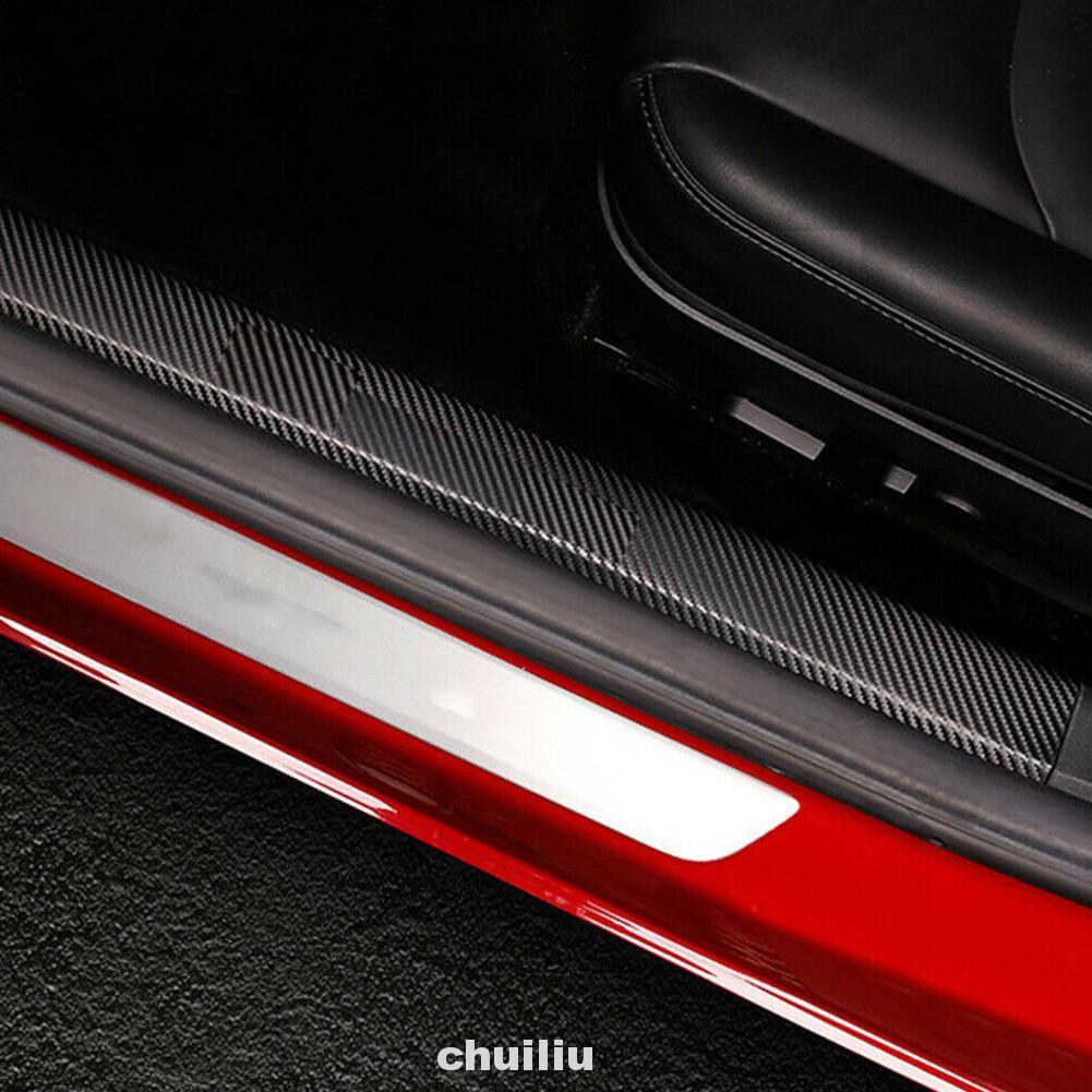 Miếng Dán Sợi Carbon Chống Trầy Cho Cửa Xe Hơi Tesla