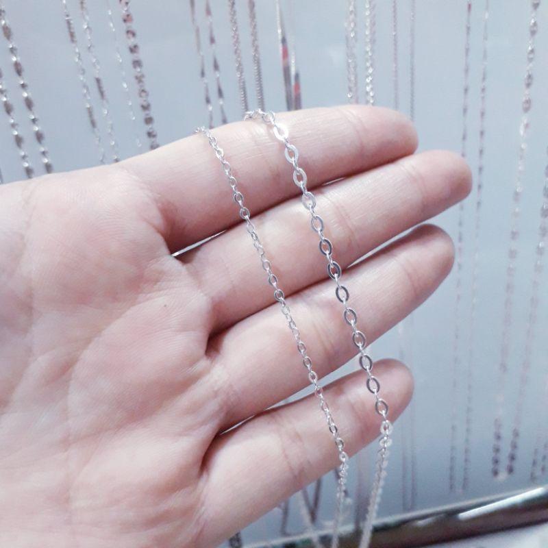 Dây chuyền Bạc Cao Cấp  3 tấc 5/ 4 tấc