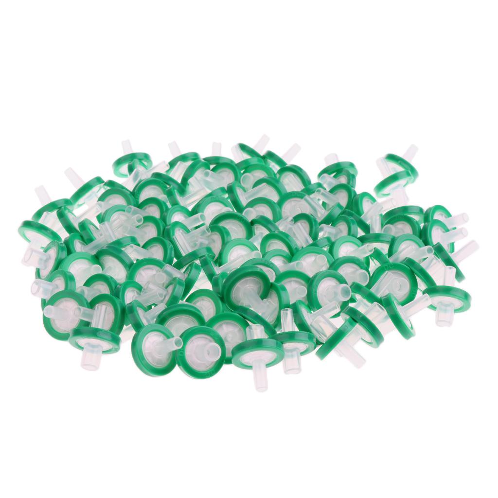 Bộ Lọc Dùng ống Tiêm 13mm Dùng Một Lần Khoa Học 0,22um Màng Nylon-xanh