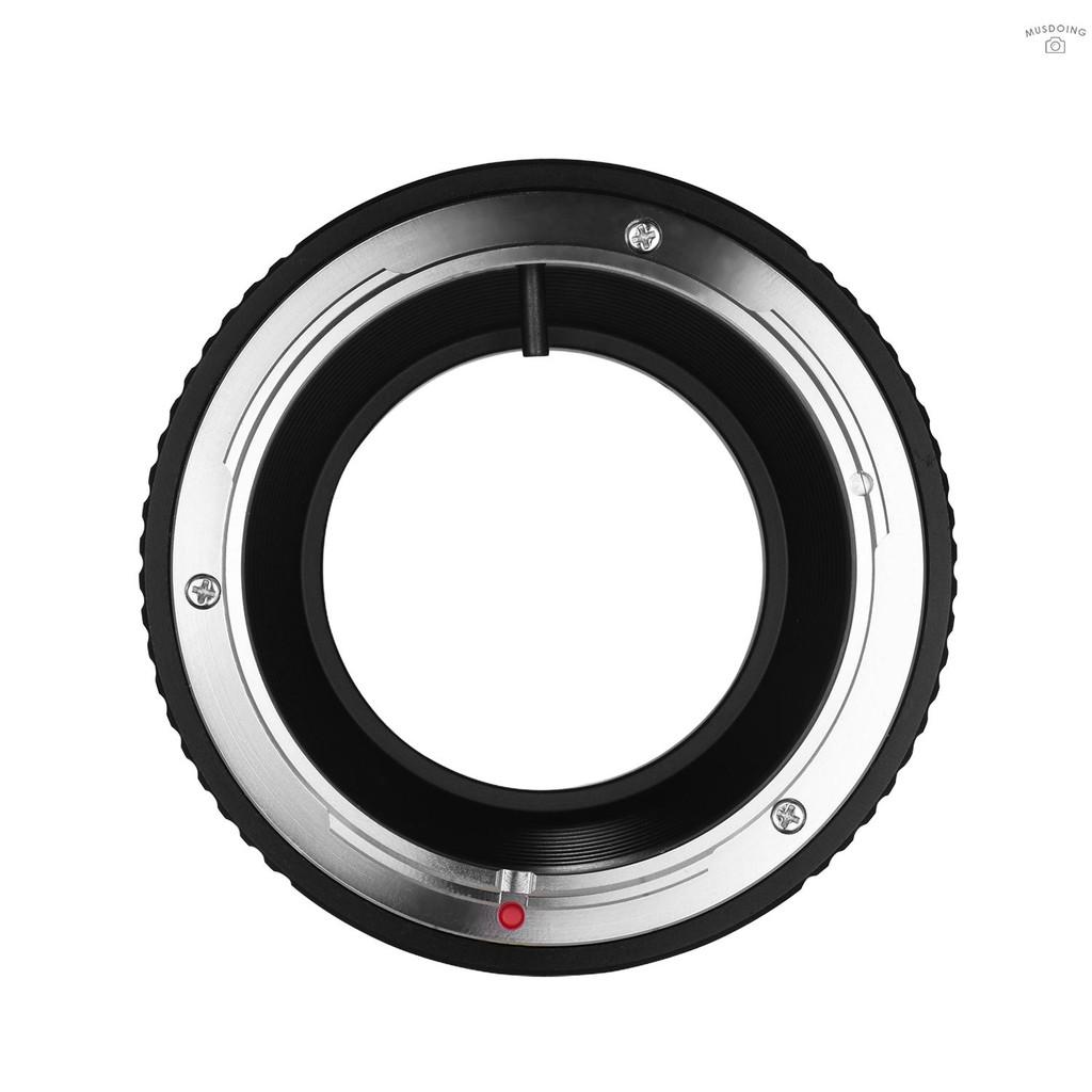 Fikaz OM-M4/3 Lens Mount Adapter Ring Aluminum Alloy Compatible with Olympus OM Mount Lens to Olympus Panasonic M4/3 Mic