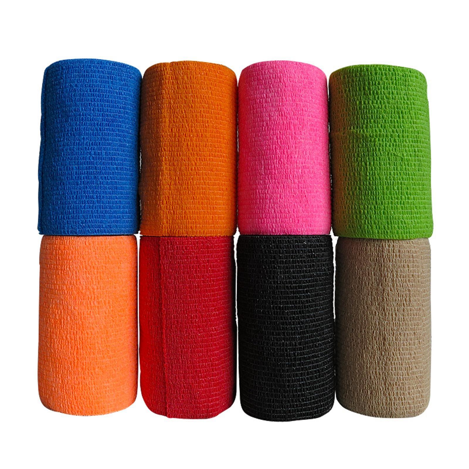 For Horses, Athletic Tape, 4 inch Elastic Non Woven Breathable Horse Leg Wrap, Self Sticky Tape Wrap