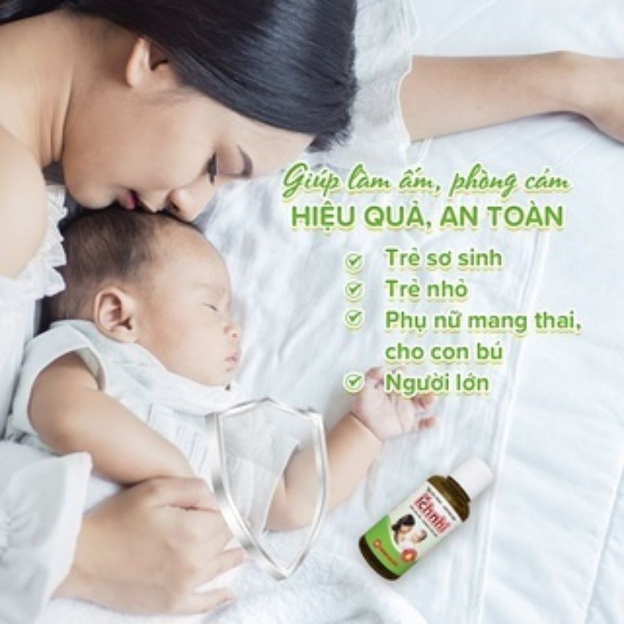 Dầu Tràm Khuynh Diệp Ích Nhi Nam Dược-Phòng cảm lạnh,an toàn cho trẻ sơ sinh,phụ nữ có thai,sau sinh