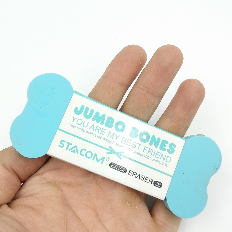 Gôm Stacom Jumbo Bones Lớn ER106 - Màu Xanh