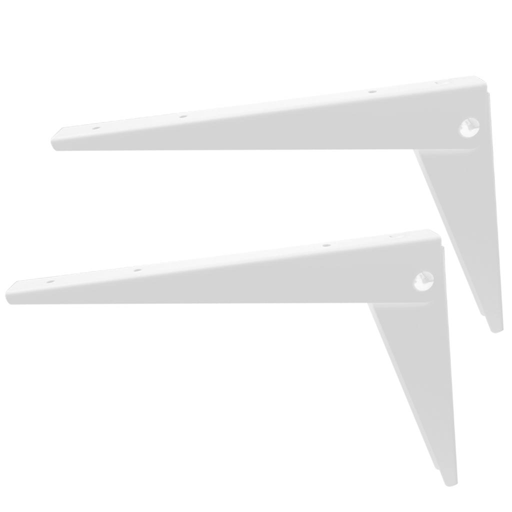 10pcs Corner Brace L Bracket Corner Bracket , Right Angle Brace Brackets Fastener, Stainless Steel, 8/10/12/14inch