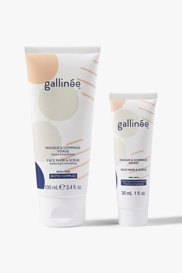 Mặt Nạ Tẩy Tế Bào Da Chết Gallinee Prebiotic Face Mask &amp; Scrub