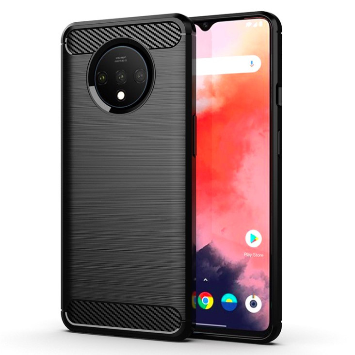 Ốp lưng chống sốc Vân Sợi Carbon cho OnePlus 7T