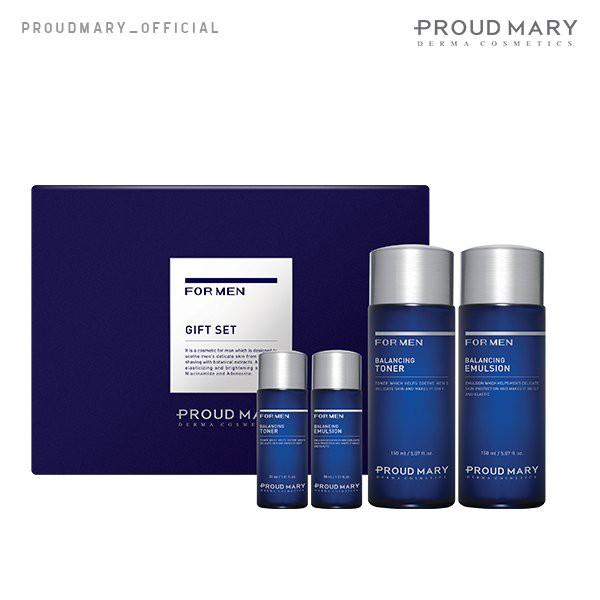 Bộ chăm sóc da chuyên sâu dành cho nam giới Proud Mary For Men Balancing Set