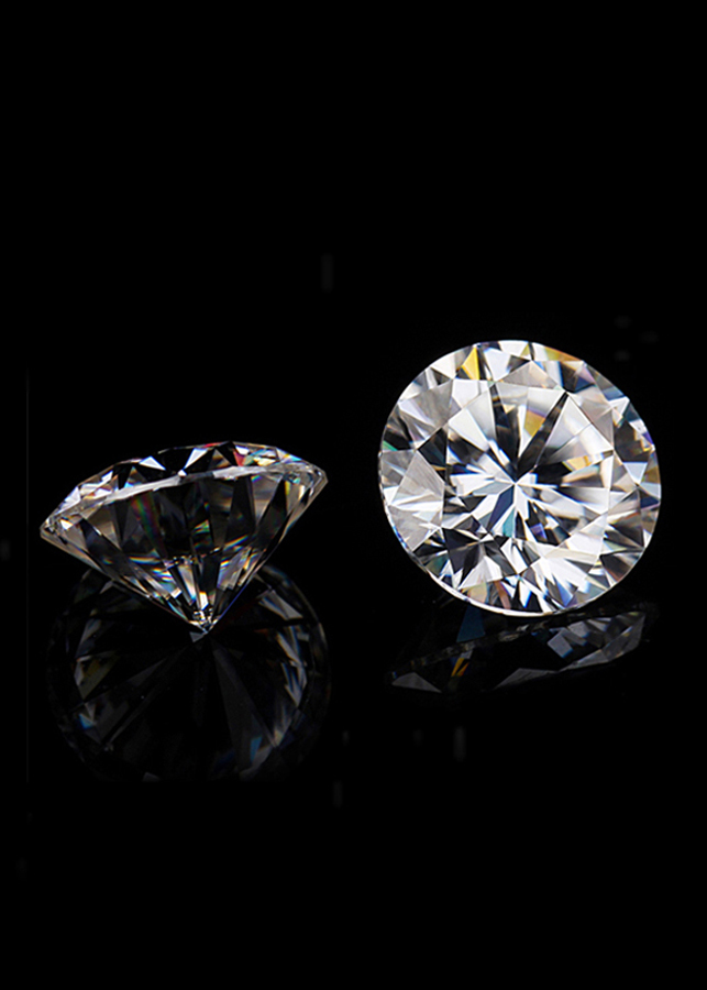 Đá Moissanite diamond 8.1ly