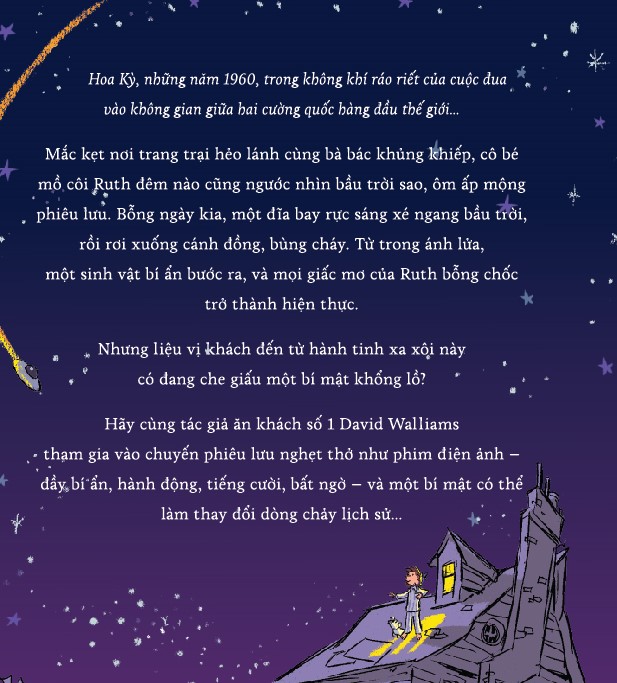 Sách - Anh chàng không gian (David Walliams) (Nhã Nam Official)