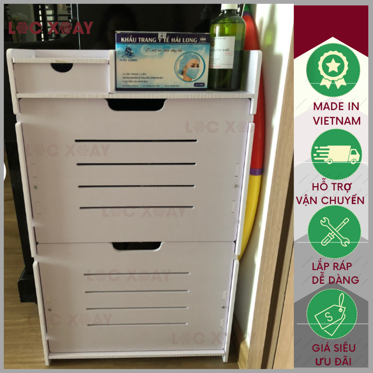 Tủ Giày Mini Lắp Ghép Thông Minh Chứa 4 Đến 6 Đôi Giày Dép 81*17*48, Tủ Giầy Trang Trí Hiện Đại Cánh Lật Chất Liệu Gỗ Nhựa Chống Nước An Toàn Thân Thiện Môi Trường_Lốc Xoáy