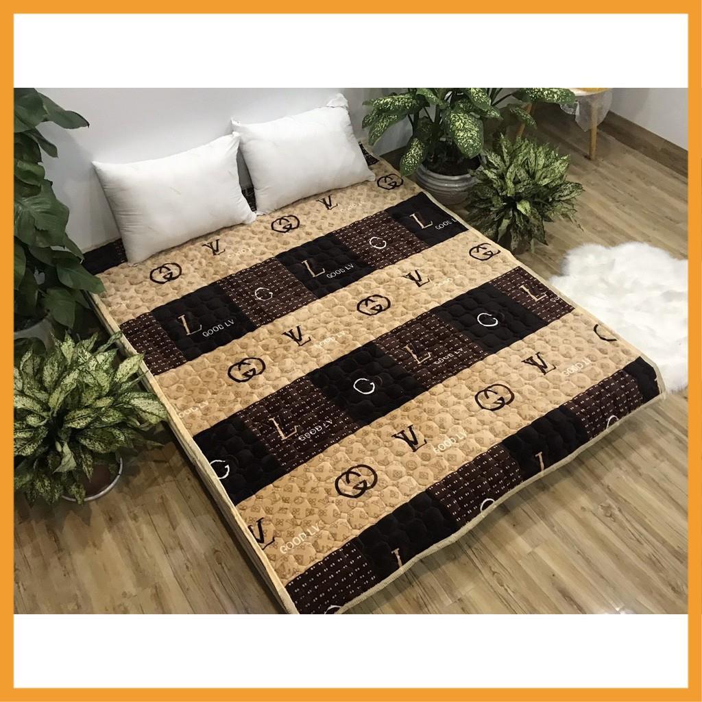Hàng Auth- Thảm lông cừu, thảm nỉ nhung trải giường trải sàn 3 lớp đa năng siêu dày siêu ấm