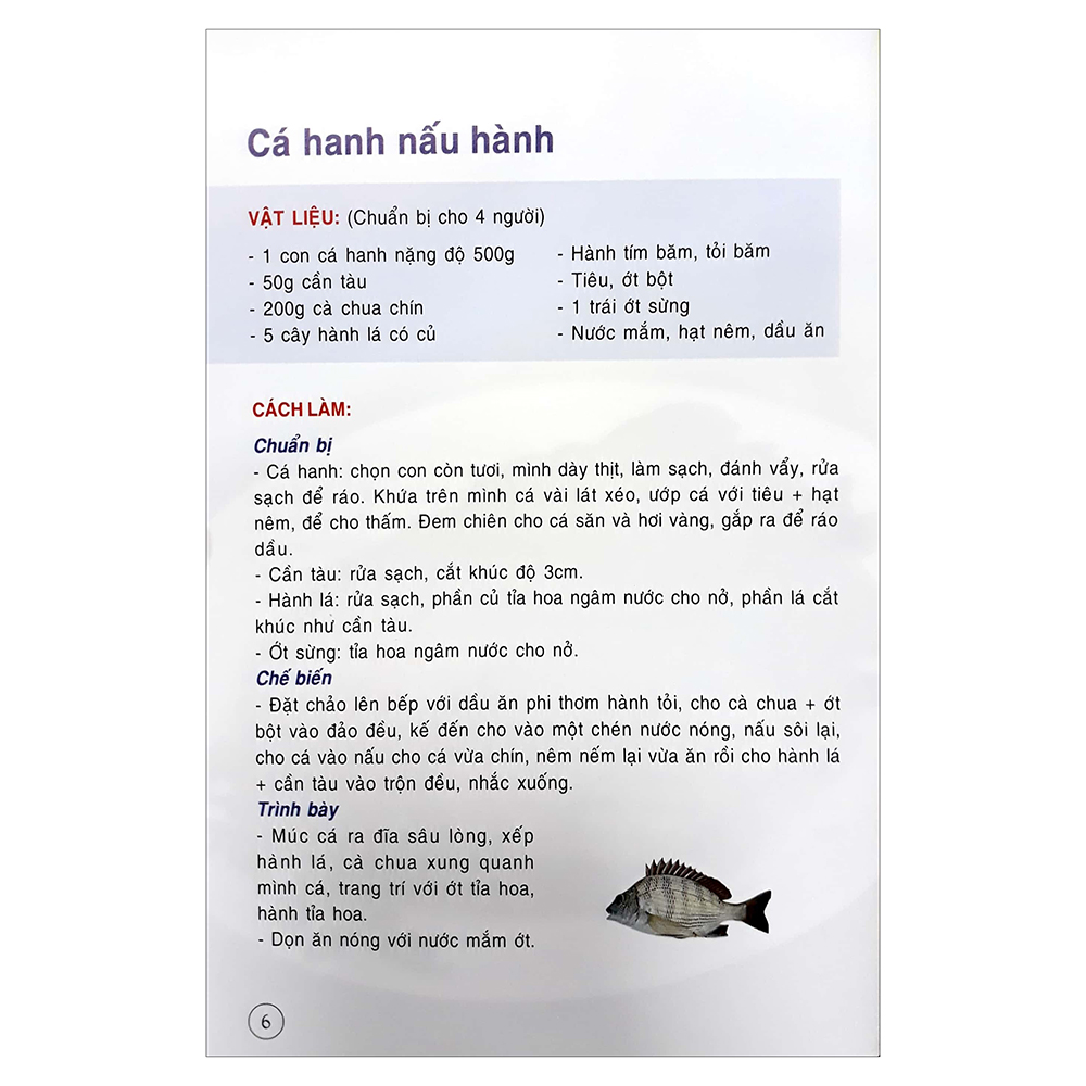 Thực Đơn Cơm Gia Đình 3 Món Miền Trung