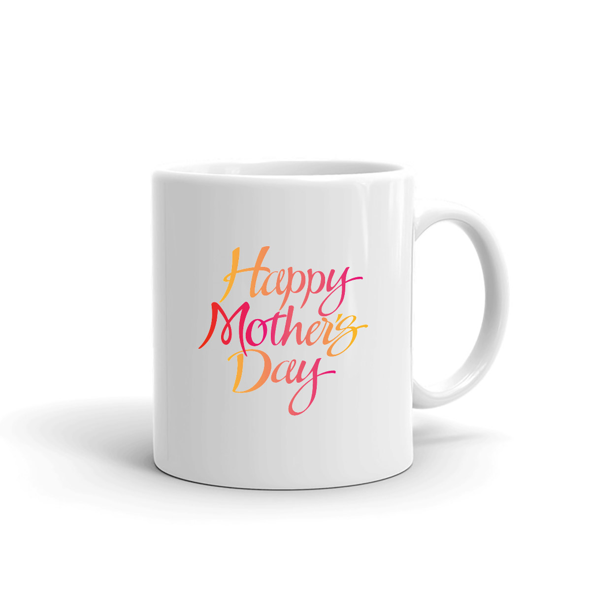 Cốc Sứ Cao Cấp In Hình Happy Mother Day , Ngày Của Mẹ - Mẫu027